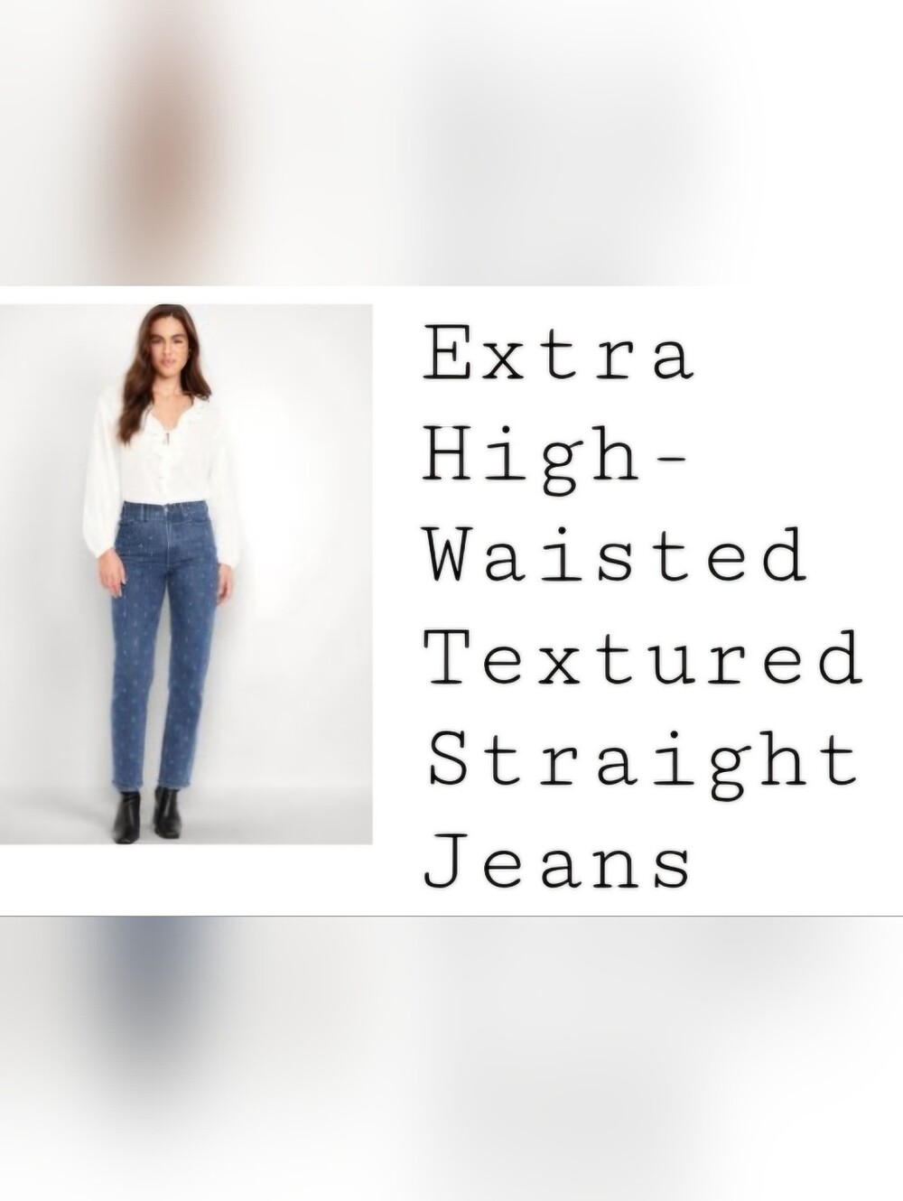 New Old NavyHigh-Waist Straight Jeans -size4